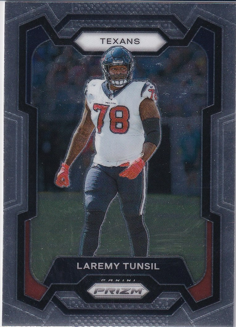 2023 Panini Prizm Football Base #122 Houston Texans (Laremy Tunsil)