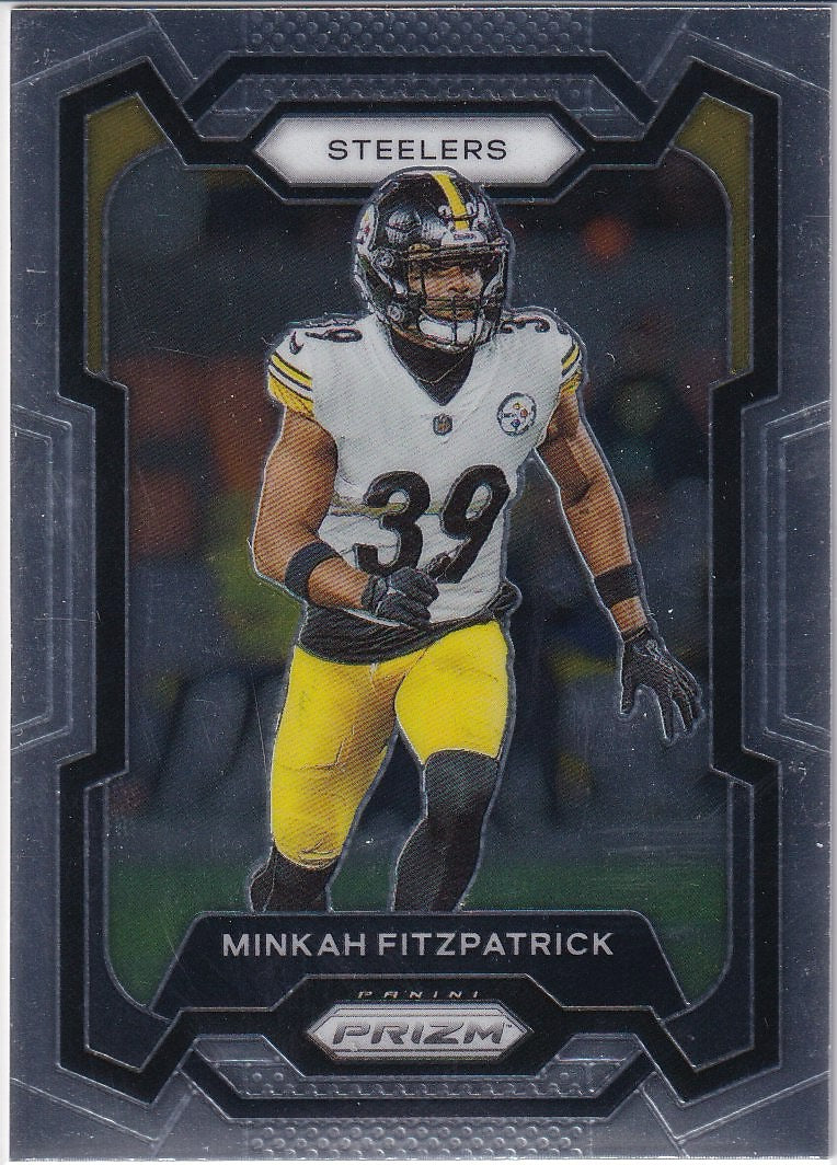 2023 Panini Prizm Football Base #250 Pittsburgh Steelers (Minkah Fitzpatrick)