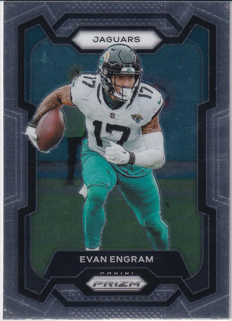 2023 Panini Prizm Football Base #135 Jacksonville Jaguars (Evan Engram)
