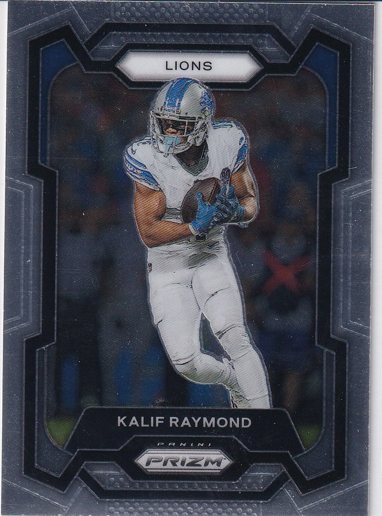 2023 Panini Prizm Football Base #100 Detroit Lions (Kalif Raymond)