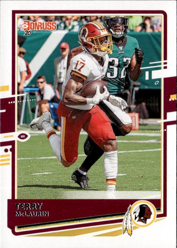2020 Donruss Football Base #241 Washington Redskins (Terry McLaurin)