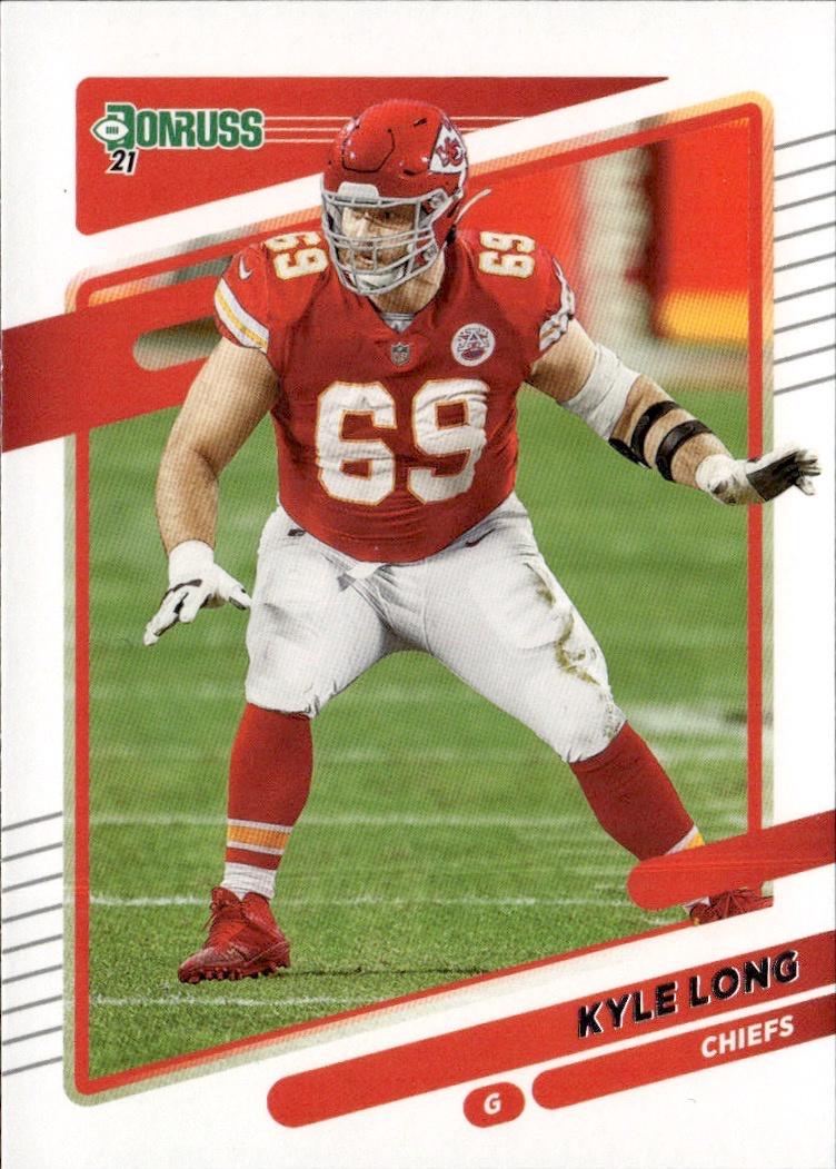 2021 Donruss Football Base #123 Kansas City Chiefs (Kyle Long)
