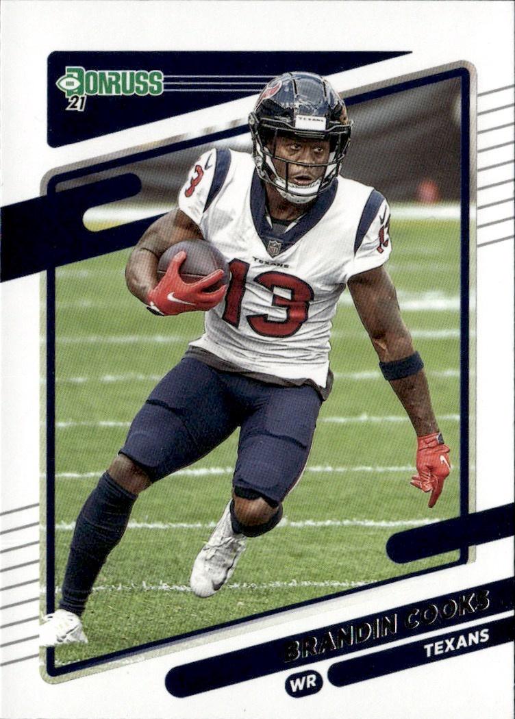 2021 Donruss Football Base #166 Houston Texans (Brandin Cooks)