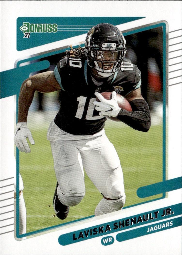 2021 Donruss Football Base #134 Jacksonville Jaguars (Laviska Shenault Jr.)