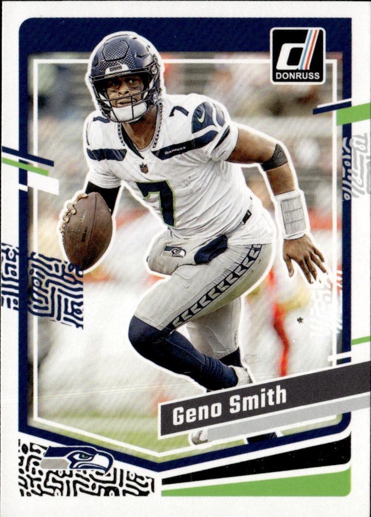 2023 Donruss Football Base #258 Seattle Seahawks (Geno Smith)