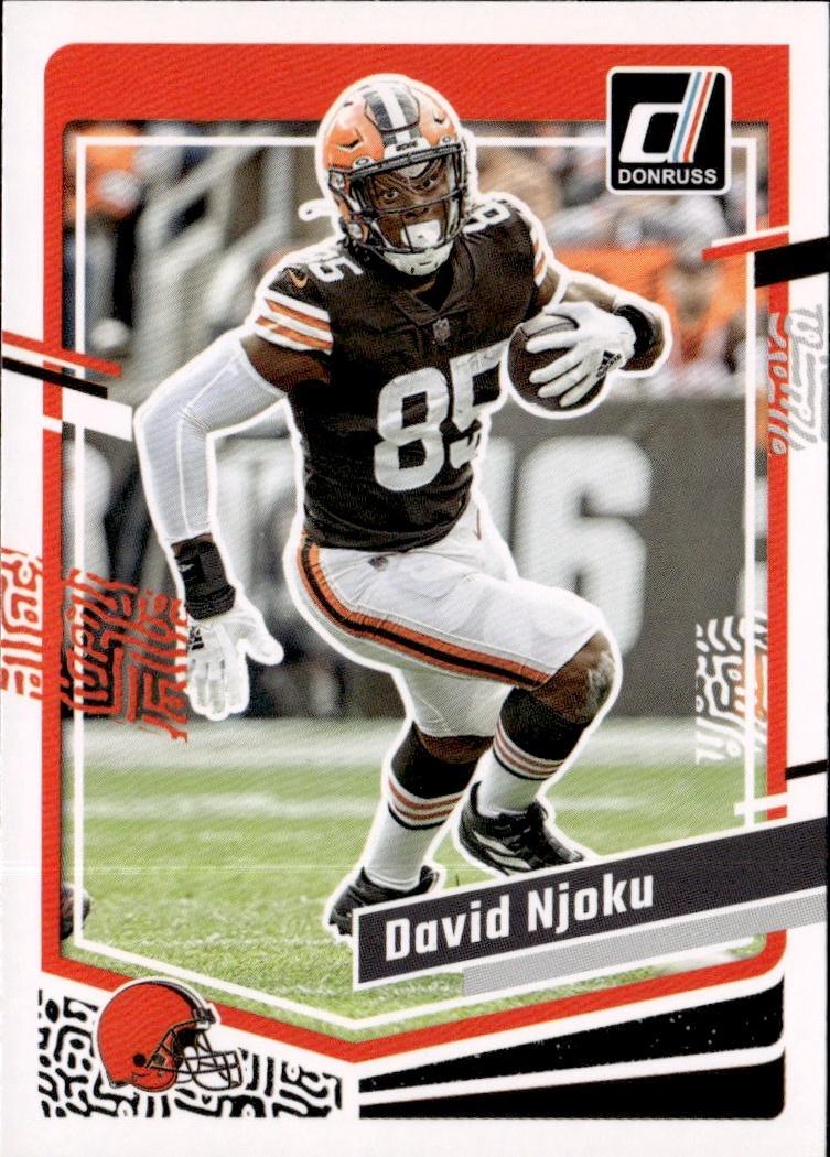 2023 Donruss Football Base #70 Cleveland Browns (David Njoku)