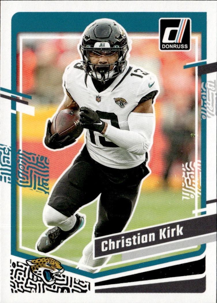 2023 Donruss Football Base #134 Jacksonville Jaguars (Christian Kirk)