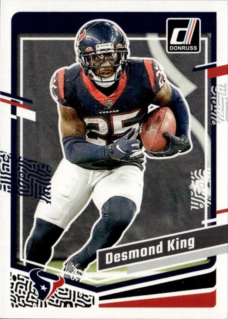 2023 Donruss Football Base #118 Houston Texans (Desmond King)