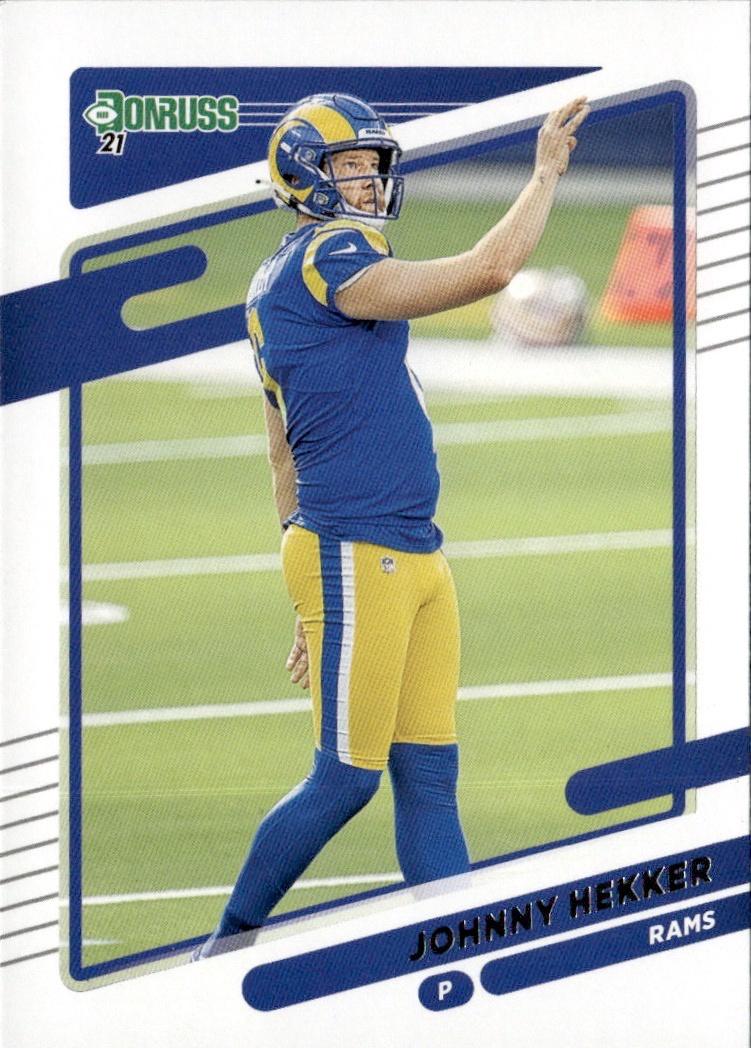 2021 Donruss Football Base #146 Los Angeles Rams (Johnny Hekker)