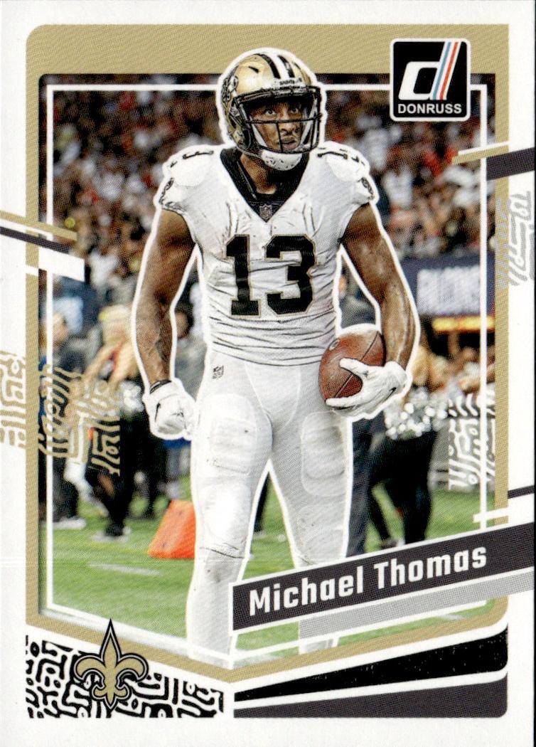 2023 Donruss Football Base #216 New Orleans Saints (Michael Thomas)
