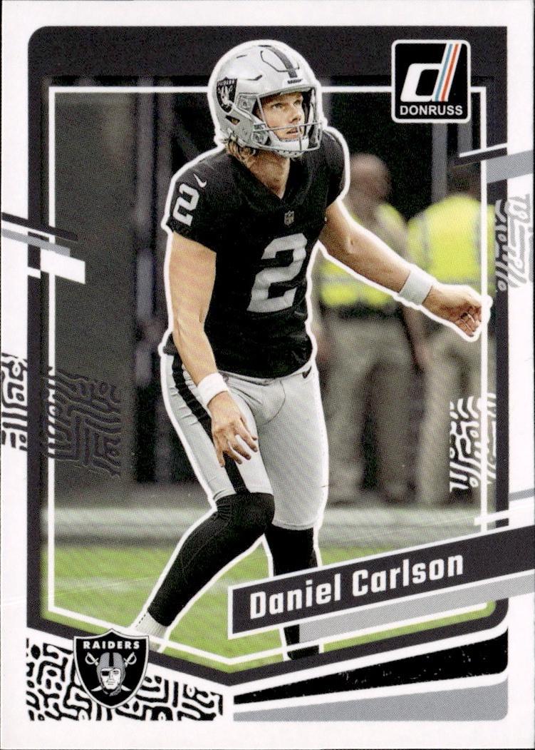 2023 Donruss Football Base #173 Las Vegas Raiders (Daniel Carlson)