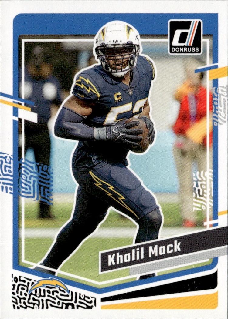 2023 Donruss Football Base #160 Los Angeles Chargers (Khalil Mack)