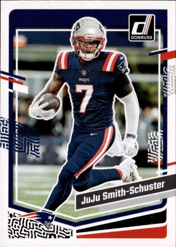 2023 Donruss Football Base #204 New England Patriots (JuJu Smith-Schuster)