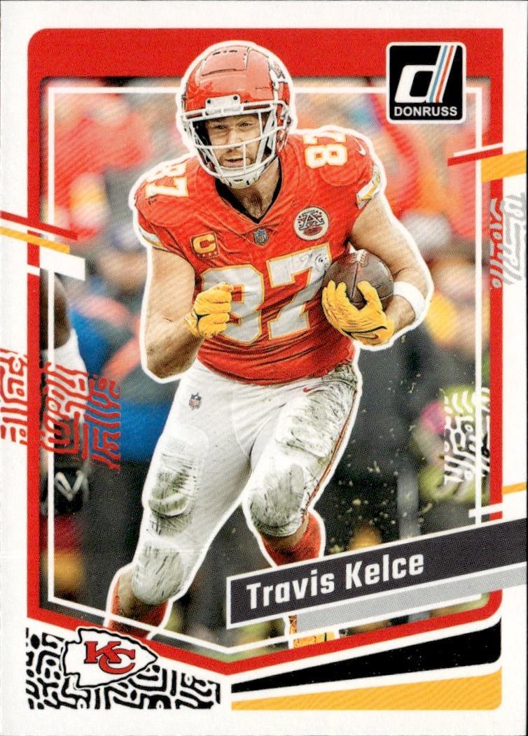 2023 Donruss Football Base #151 Kansas City Chiefs (Travis Kelce)