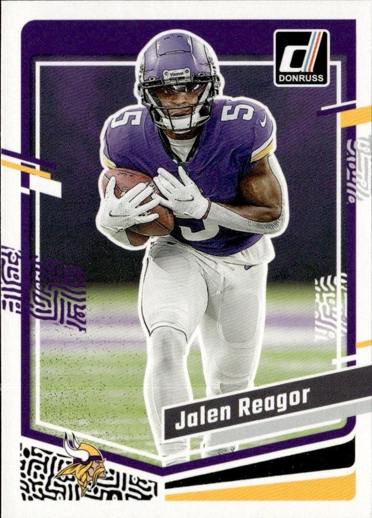 2023 Donruss Football Base #194 Minnesota Vikings (Jalen Reagor)