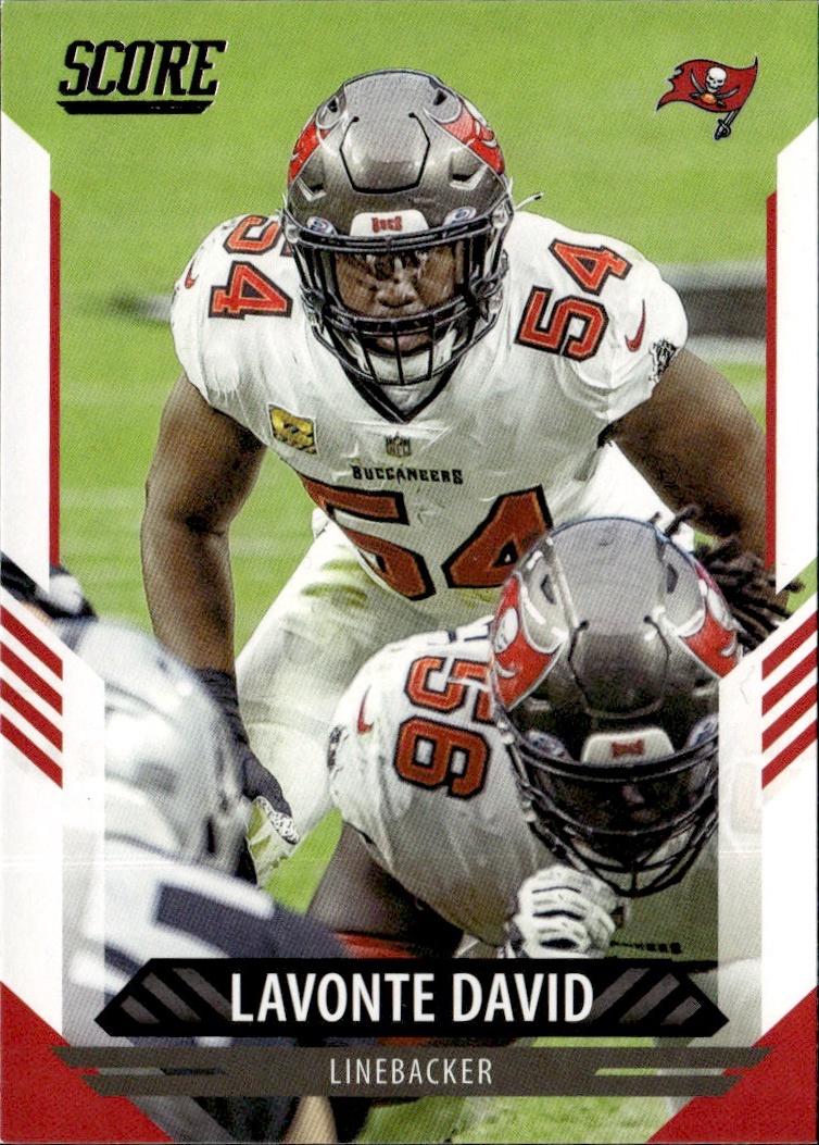 2021 Score Football Base #18 Tampa Bay Buccaneers (Lavonte David)