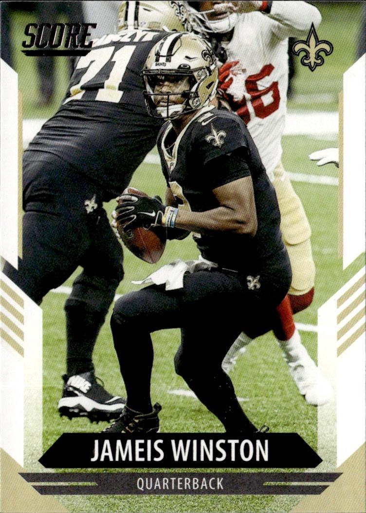 2021 Score Football Base #208 New Orleans Saints (Jameis Winston)