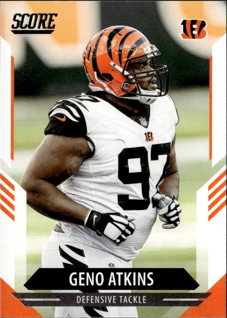 2021 Score Football Base #281 Cincinnati Bengals (Geno Atkins)