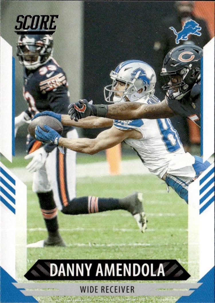 2021 Score Football Base #134 Detroit Lions (Danny Amendola)