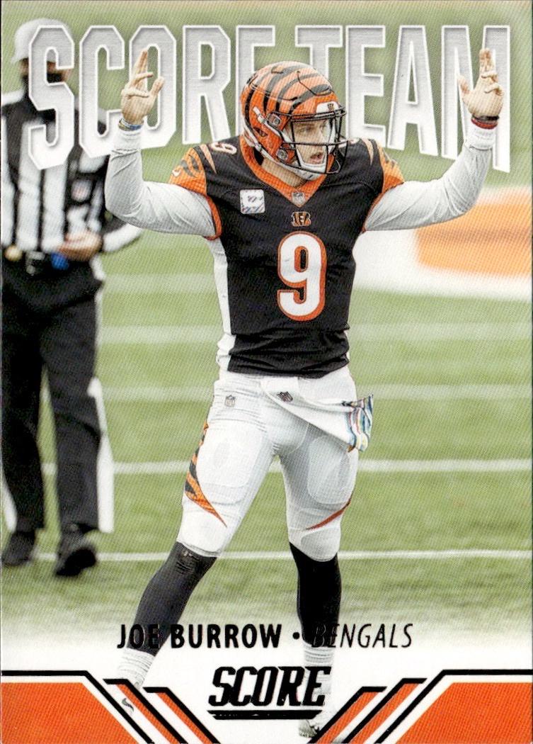 2021 Score Football Score Team #ST8 Cincinnati Bengals (Joe Burrow)