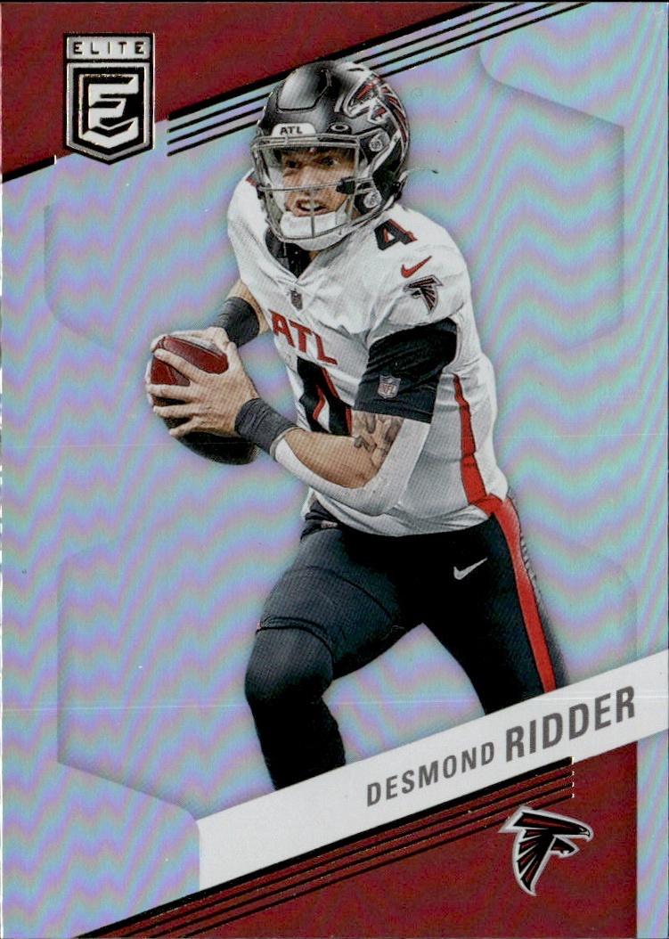 2023 Donruss Elite Football Base #32 Atlanta Falcons (Desmond Ridder)