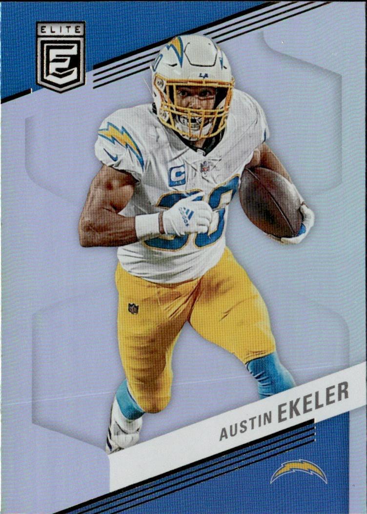 2023 Donruss Elite Football Base #8 Los Angeles Chargers (Austin Ekeler)