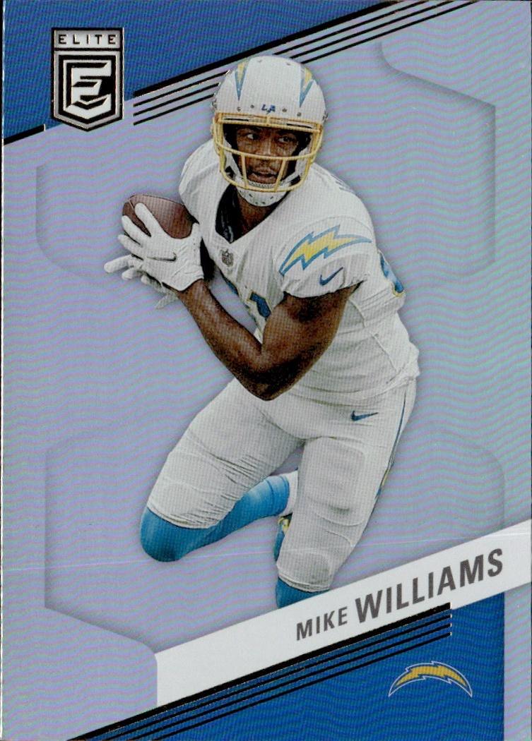 2023 Donruss Elite Football Base #77 Los Angeles Chargers (Mike Williams)