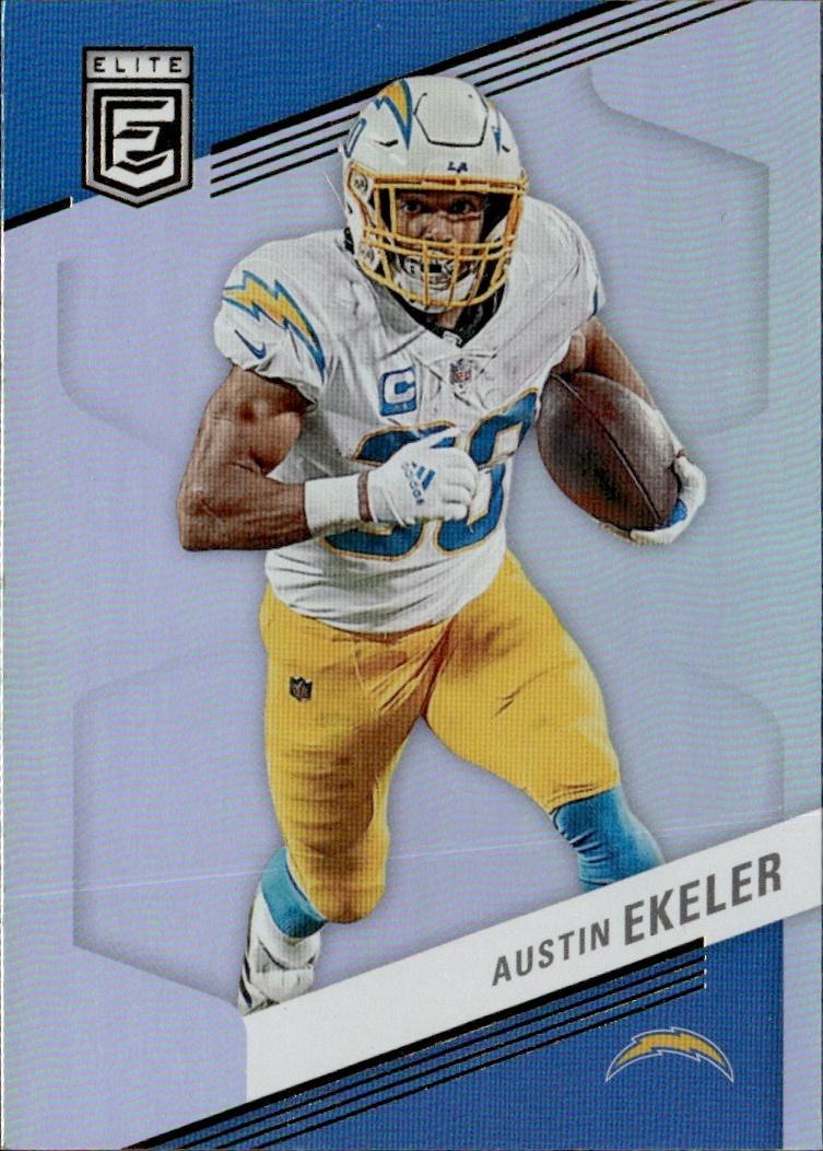 2023 Donruss Elite Football Base #8 Los Angeles Chargers (Austin Ekeler)
