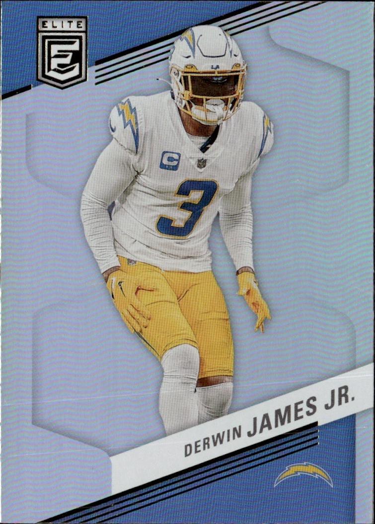 2023 Donruss Elite Football Base #30 Los Angeles Chargers (Derwin James Jr.)
