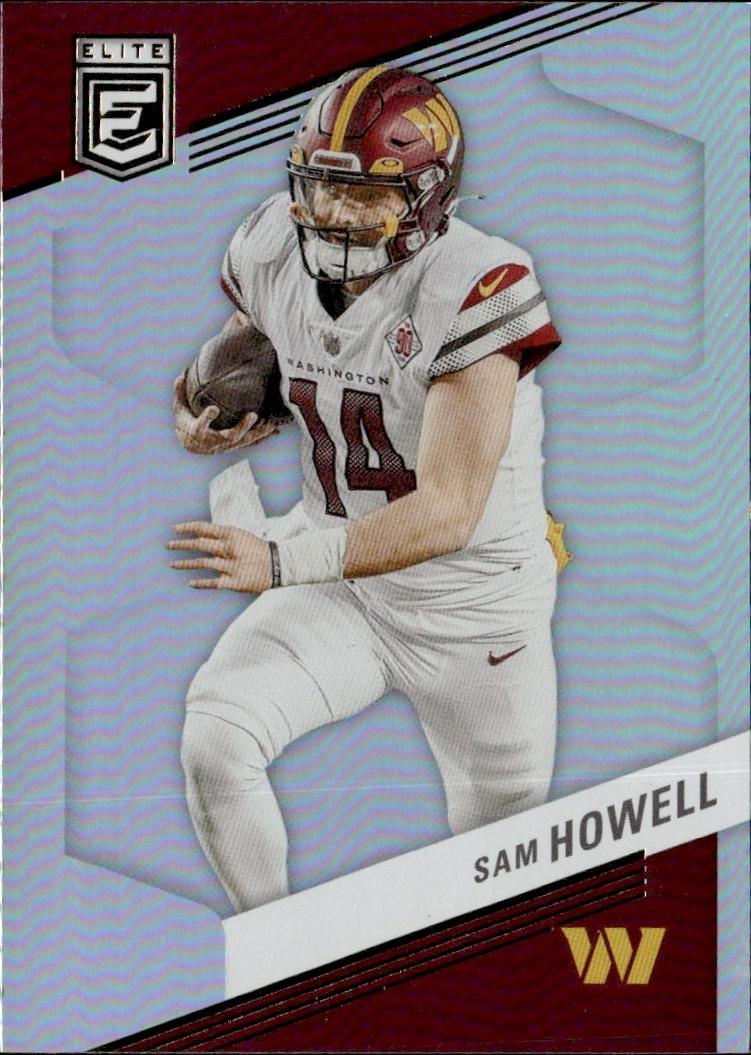 2023 Donruss Elite Football Base #87 Washington Commanders (Sam Howell)