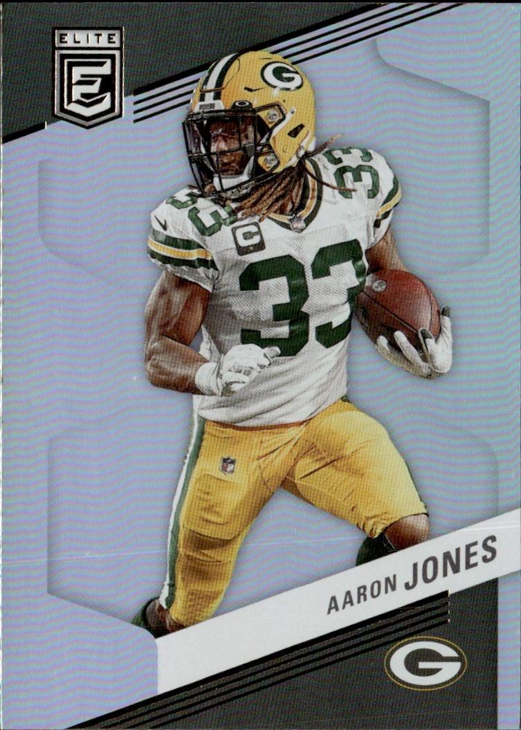2023 Donruss Elite Football Base #3 Green Bay Packers (Aaron Jones)