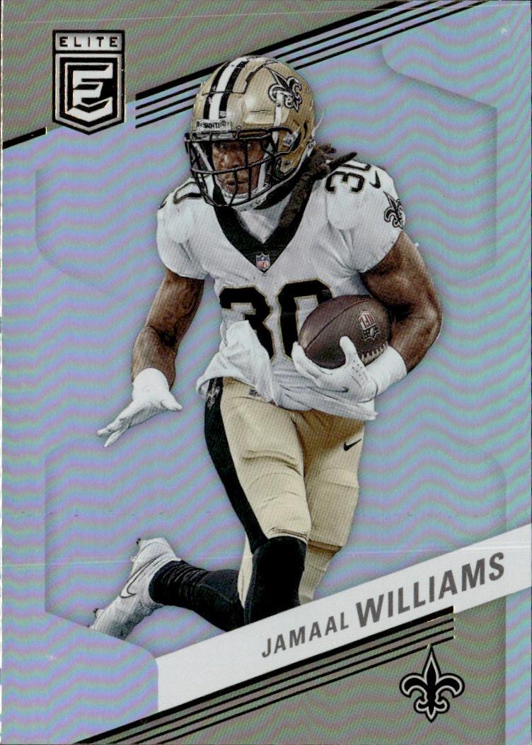 2023 Donruss Elite Football Base #46 New Orleans Saints (Jamaal Williams)