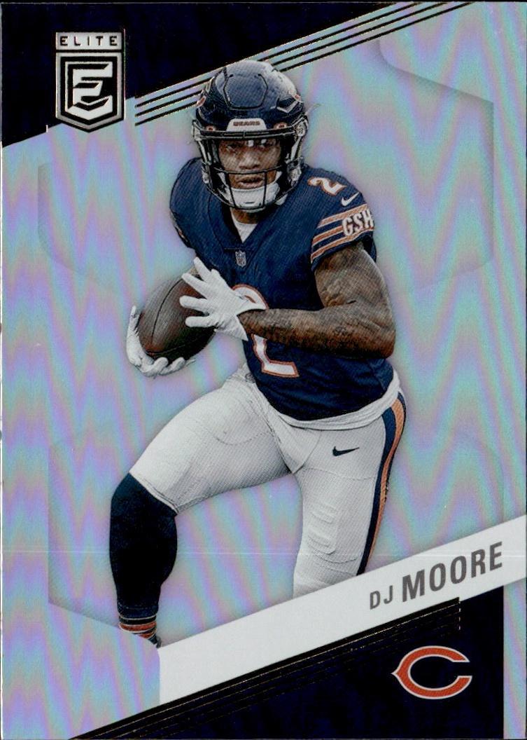 2023 Donruss Elite Football Base #35 Chicago Bears (DJ Moore)