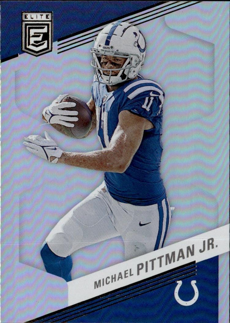 2023 Donruss Elite Football Base #75 Indianapolis Colts (Michael Pittman Jr.)