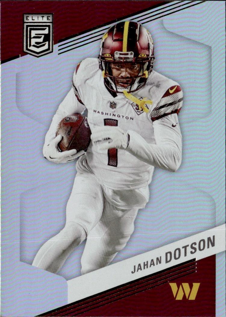 2023 Donruss Elite Football Base #42 Washington Commanders (Jahan Dotson)