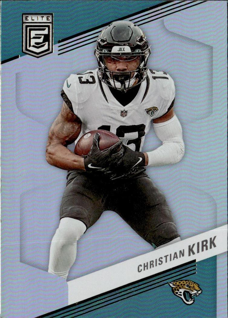 2023 Donruss Elite Football Base #15 Jacksonville Jaguars (Christian Kirk)