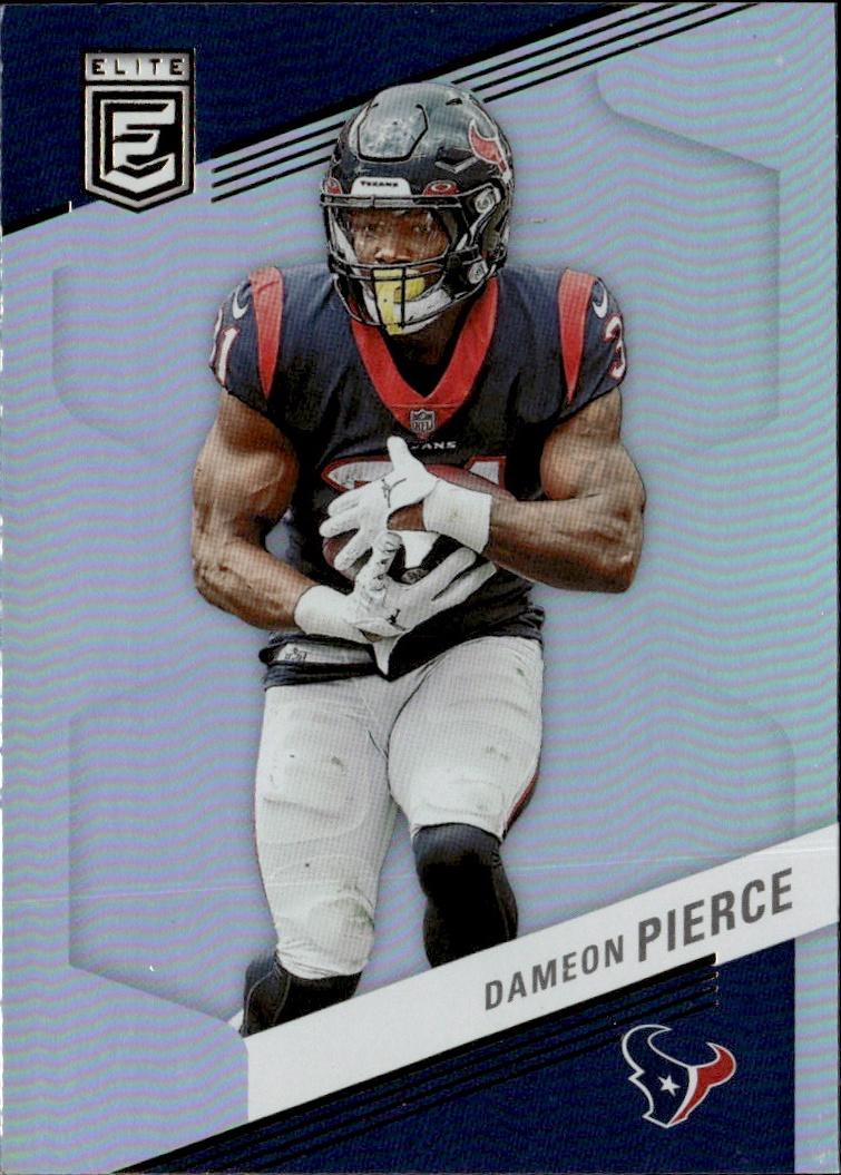 2023 Donruss Elite Football Base #22 Houston Texans (Dameon Pierce)