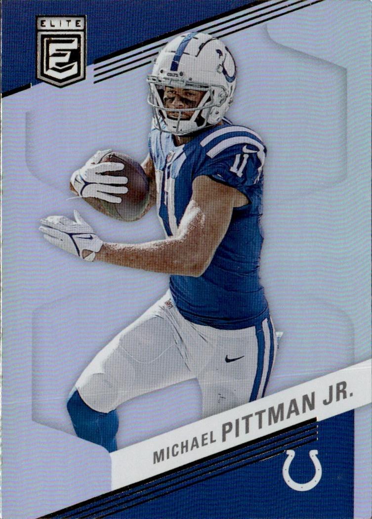 2023 Donruss Elite Football Base #75 Indianapolis Colts (Michael Pittman Jr.)