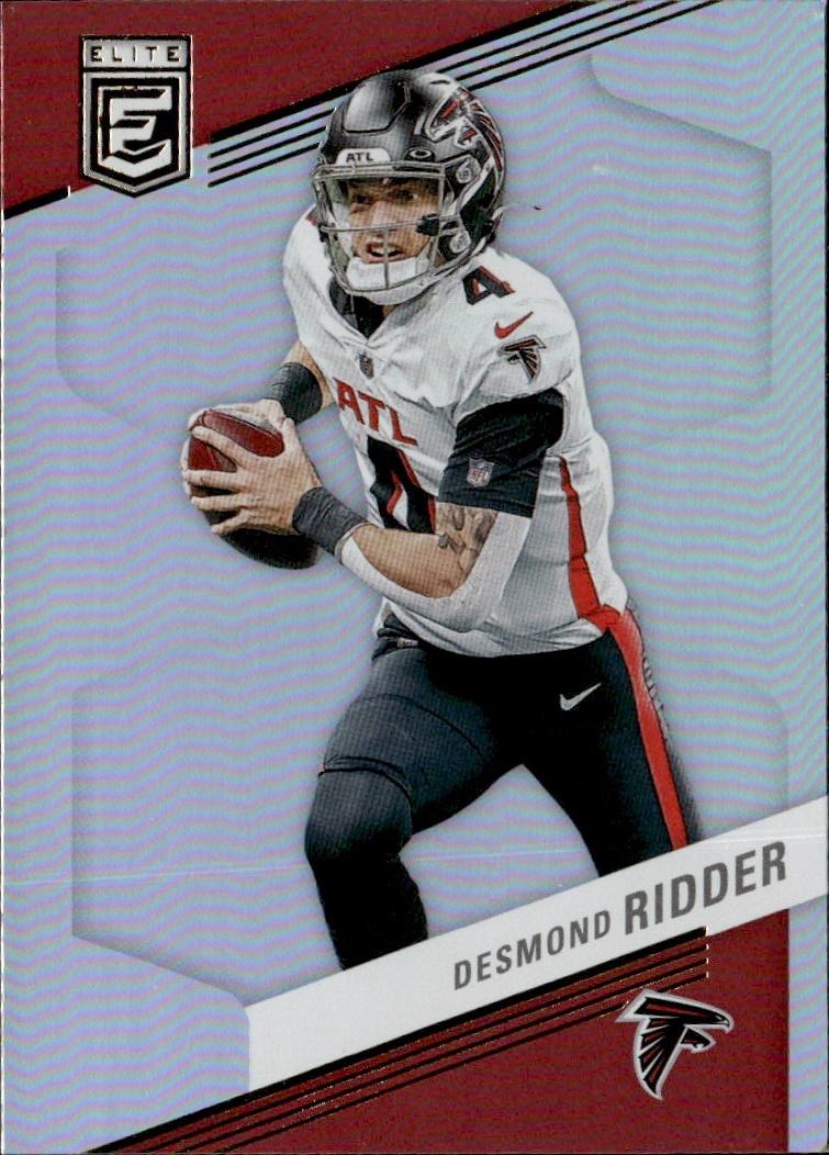 2023 Donruss Elite Football Base #32 Atlanta Falcons (Desmond Ridder)