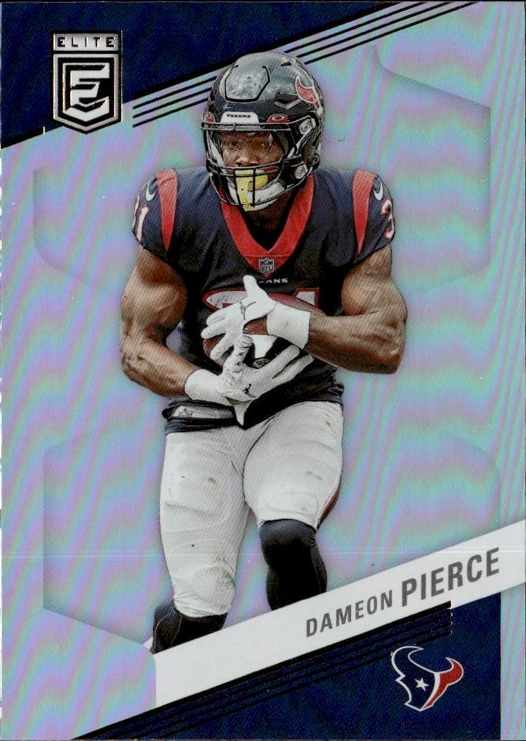 2023 Donruss Elite Football Base #22 Houston Texans (Dameon Pierce)