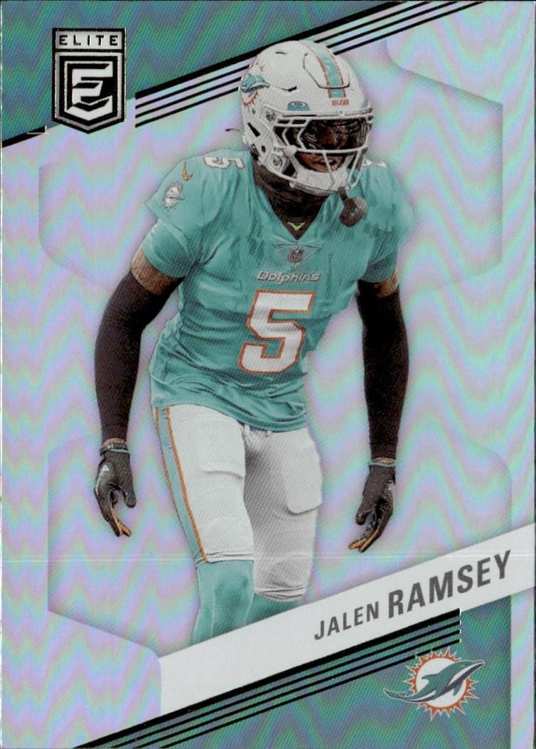 2023 Donruss Elite Football Base #45 Miami Dolphins (Jalen Ramsey)