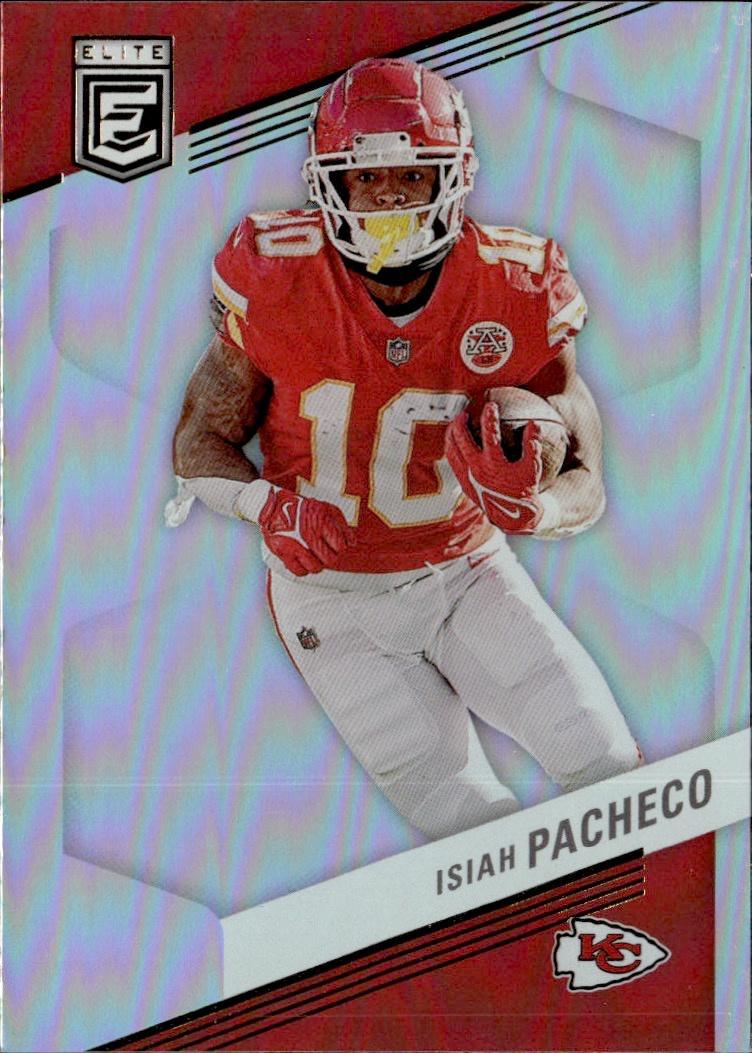 2023 Donruss Elite Football Base #41 Kansas City Chiefs (Isiah Pacheco)