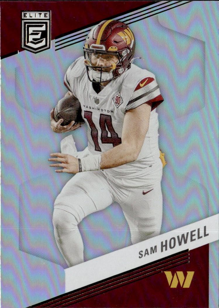 2023 Donruss Elite Football Base #87 Washington Commanders (Sam Howell)