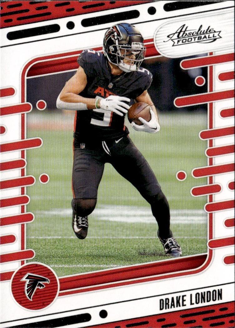 2024 Panini Absolute Football Base Retail #6 Atlanta Falcons (Drake London)