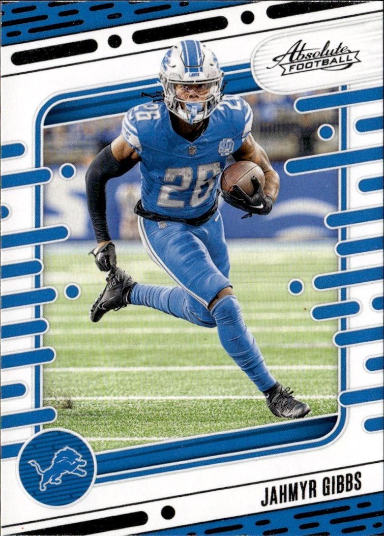 2024 Panini Absolute Football Base Retail #36 Detroit Lions (Jahmyr Gibbs)