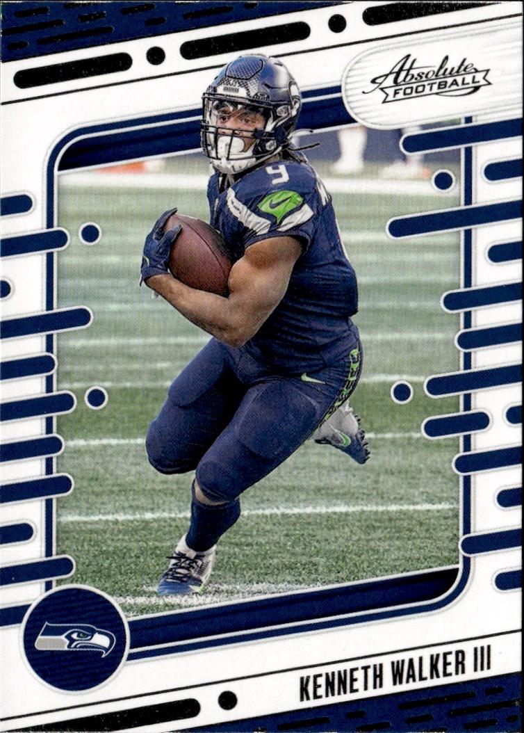 2024 Panini Absolute Football Base Retail #93 Seattle Seahawks (Kenneth Walker III)