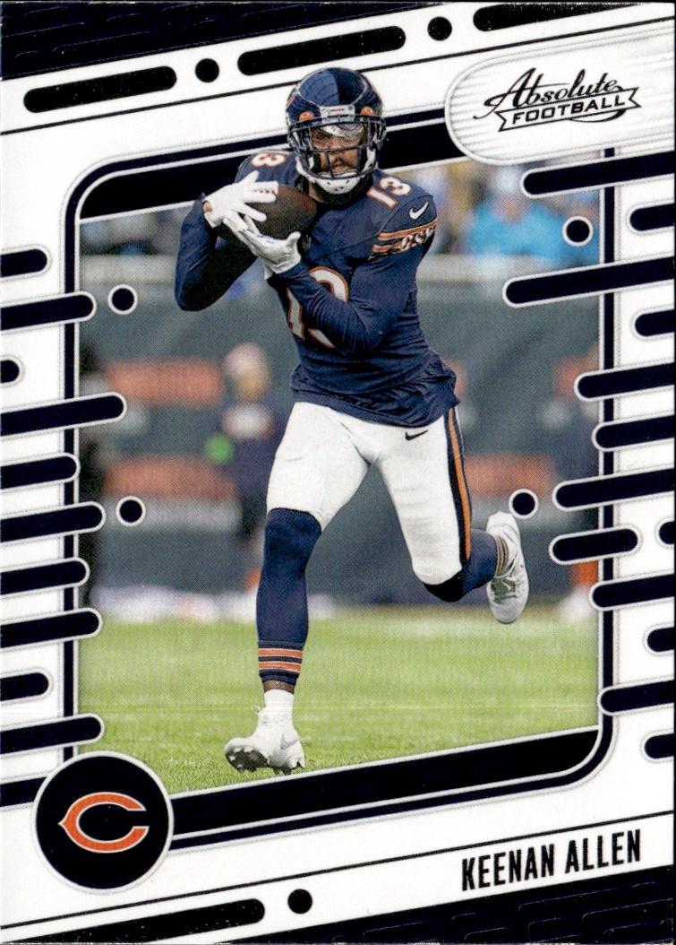2024 Panini Absolute Football Base Retail #18 Chicago Bears (Keenan Allen)