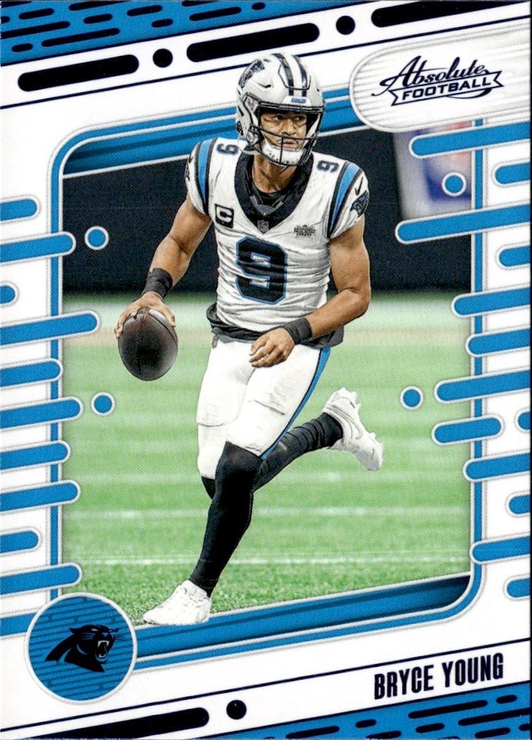 2024 Panini Absolute Football Base Retail #14 Carolina Panthers (Bryce Young)