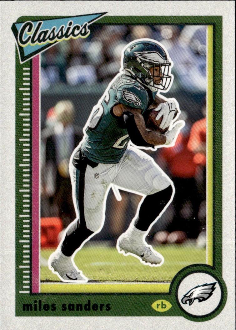 2022 Panini Classics Football Base #81 Philadelphia Eagles (Miles Sanders)