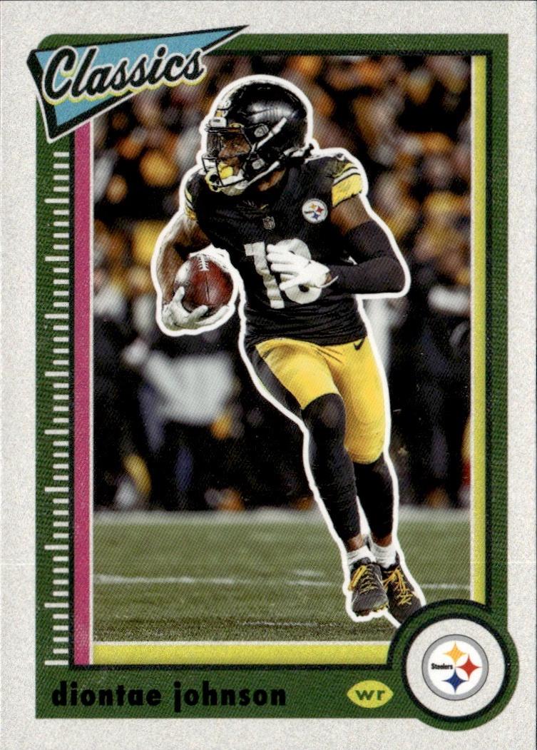 2022 Panini Classics Football Base #83 Pittsburgh Steelers (Diontae Johnson)